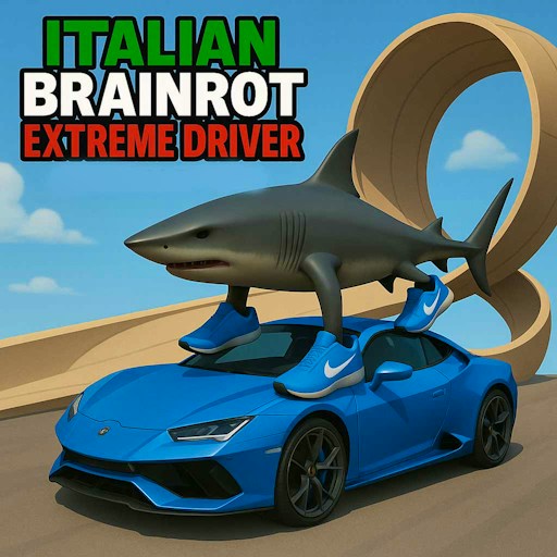 Italian Brainrot Extreme Driver — play free online at Brainrot Gaming