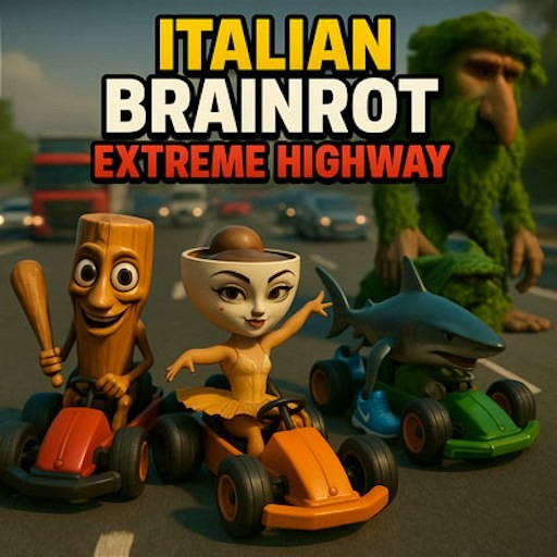 Italian Brainrot Extreme Highway — click to play