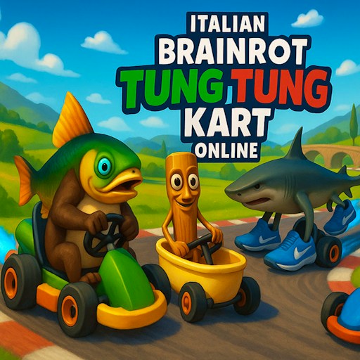 Italian Brainrot Tung Tung Kart Online